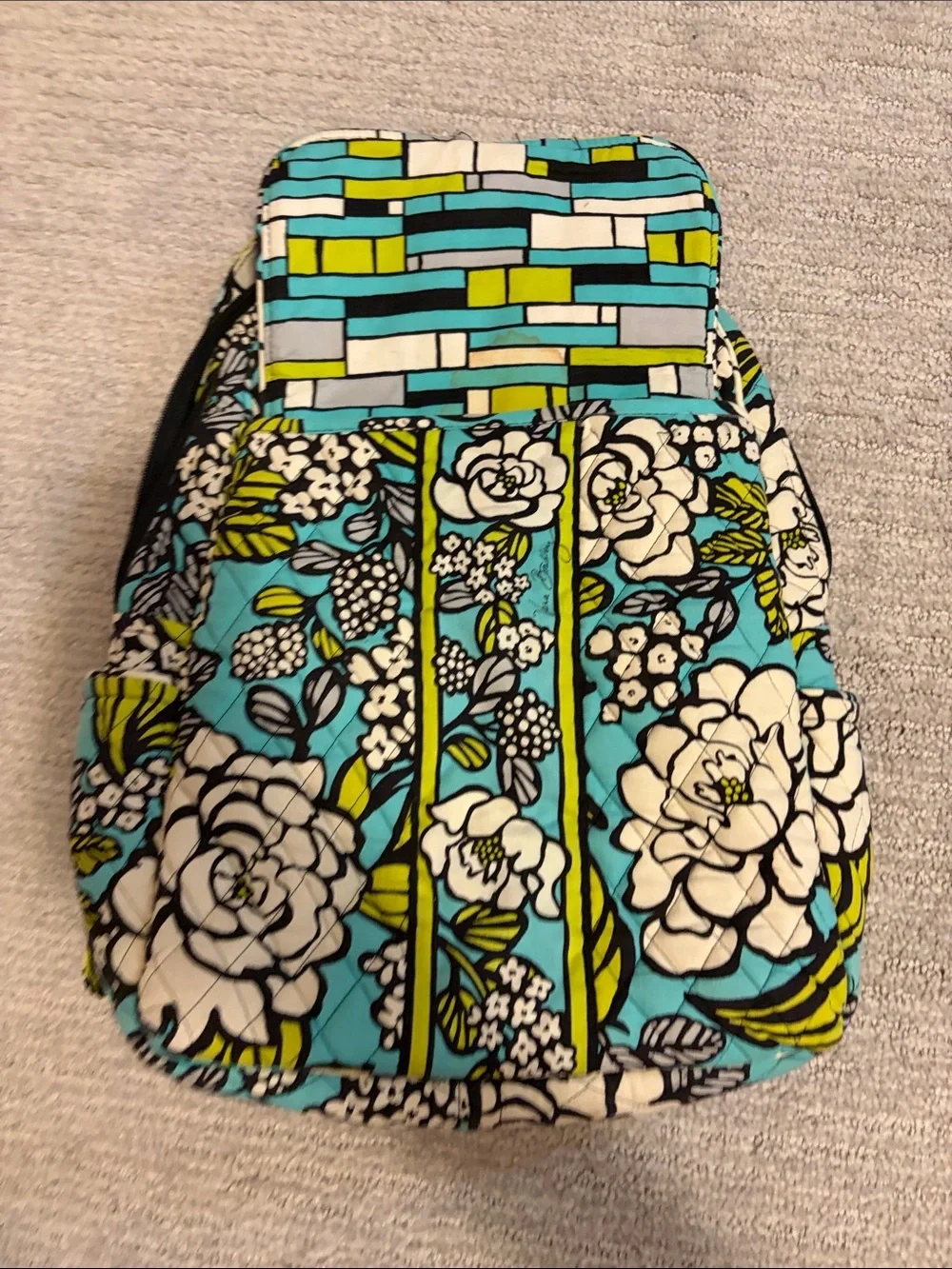 Vera Bradley compact quilted